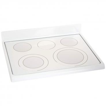 Frigidaire GLEF384HSB Glass Cook Top Panel (White) - Genuine OEM