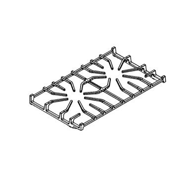 Frigidaire FFGH3051VSB Side Burner Grate - Black - Genuine OEM