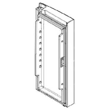 Frigidaire FFHD2250TS0 Door Assembly - Stainless  - Genuine OEM