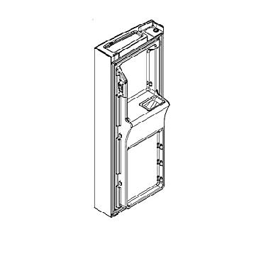 Frigidaire FG4H2272UF Left Refrigerator Door Assembly - Stainless - Genuine OEM