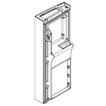 Frigidaire FG4H2272UF Right Refrigerator Door Assembly - Stainless  - Genuine OEM