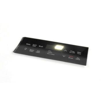 Frigidaire FGEF3036TDA Touchpad Control Panel Overlay - Black - Genuine OEM