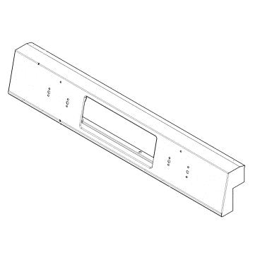 Frigidaire FGEH3047VFC Touchpad Control Panel - Stainless - Genuine OEM