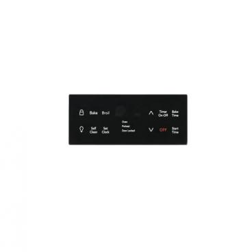 Frigidaire GCRE302CAFA Touchpad Overlay - Black - Genuine OEM