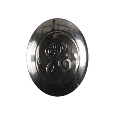 GE GFDS350EL0WW Badge-Logo (chrome-gray) - Genuine OEM