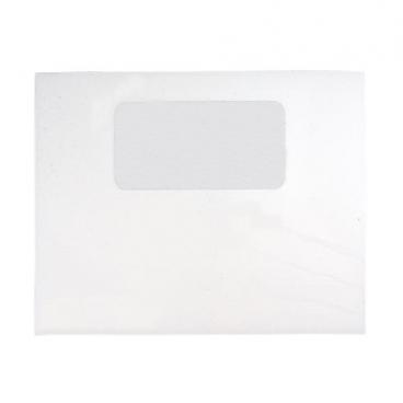 GE JGBP28WEA1WW Exterior Door Glass - white - Genuine OEM