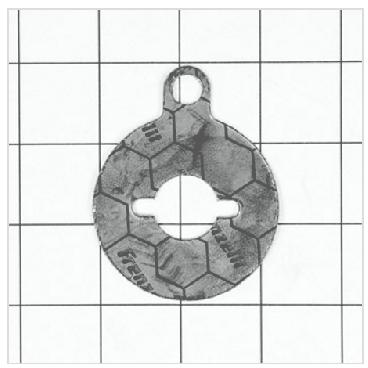 GE JGS968KEK3CC Burner Gasket (Right Front) - Genuine OEM