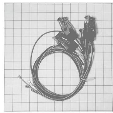 GE JP328BF1BB Receptacle and Wire Kit (front and rear) - Genuine OEM