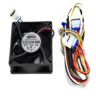 GE PSF26MGWCBB Quick Chill Fan and Harness Assembly - Genuine OEM