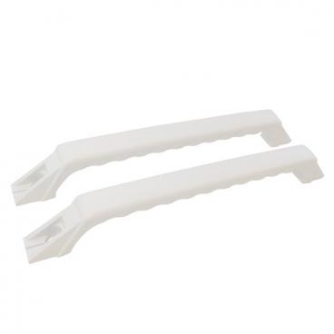 GE TFH27PRSMWW Door Handle Kit (2 Pc, White) - Genuine OEM