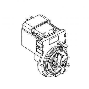 GE DDT700SSN3SS Dishwasher Drain Pump - Genuine OEM