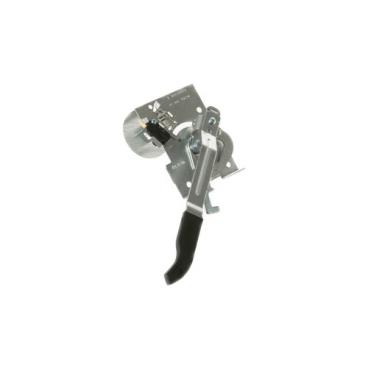 GE JB250GF2SA Latch and Handle (Black) - Genuine OEM