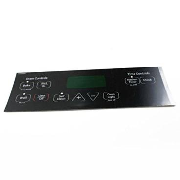 GE JBP23DR1CC Touchpad Panel Overlay Graphics (Black) - Genuine OEM