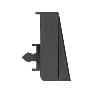 GE TFX22RHB Kickplate End Cap (Black) - Genuine OEM