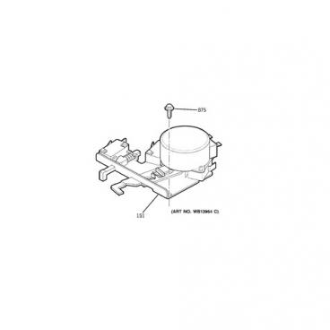 GE ZDP304NP8SS Shut Off Valve - Genuine OEM