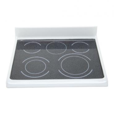 Kenmore 790.96332504 Glass Main Cooktop (Black and White, Five Burner)