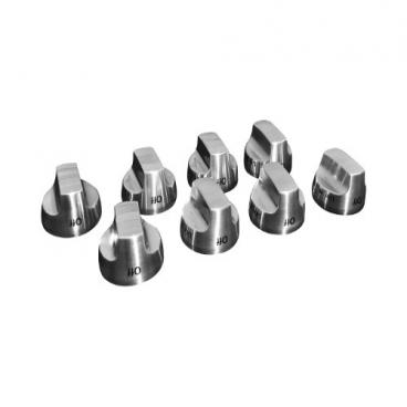 KitchenAid KGCU467VSS01 Control Knob Kit (8 pack) - Genuine OEM