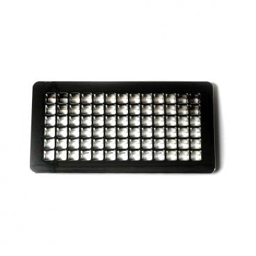 KitchenAid KSHS22QBAL01 Dispenser Overflow Grille - Black - Genuine OEM