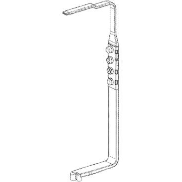 LG LDP7708BD Dishwasher Guide Assembly - Genuine OEM