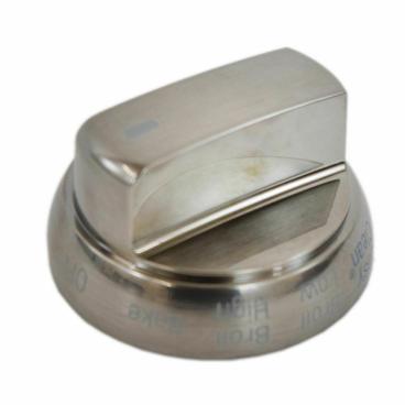 LG LSE4613BD Burner Control Knob - Stainless - Genuine OEM