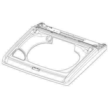 Samsung WA48J7700AW/A2-00 Top Cover Panel - White - Genuine OEM