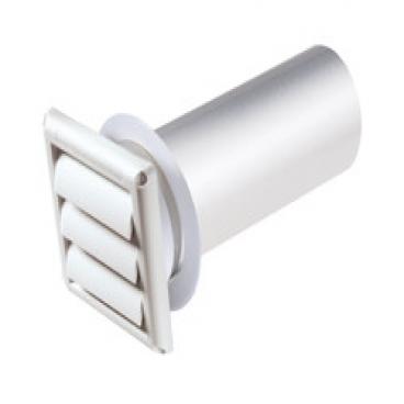 Deflecto Part# SVHAW6/8 Louvered Vent (OEM) 6 Inch White