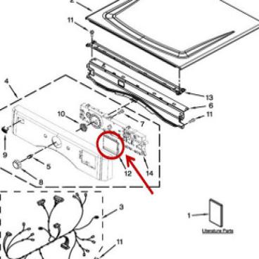 Whirlpool Part# W10215794 Lens (OEM)