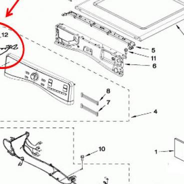 Whirlpool Part# W10267832 Wire (OEM)