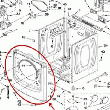 Whirlpool Part# W10337786 Panel (OEM)