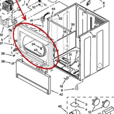 Whirlpool Part# W10362984 Panel (OEM)