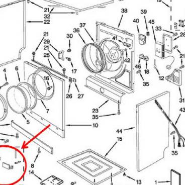 Whirlpool Part# W10537934 Handle (OEM)