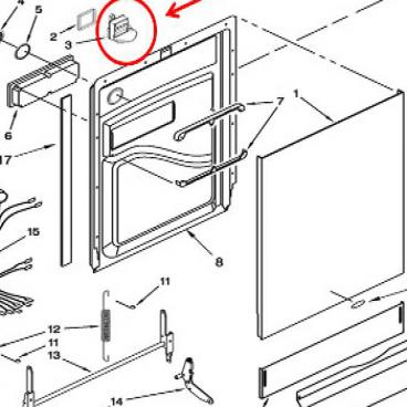 Whirlpool Part# W10567581 Vent (OEM)