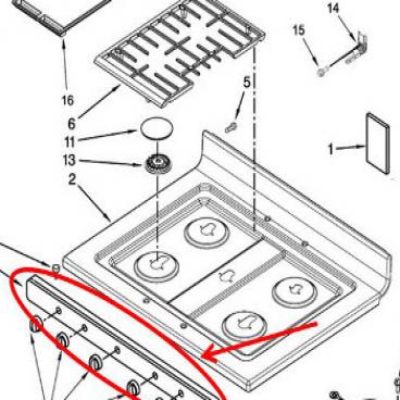 Whirlpool Part# W10620549 Manifold Panel (OEM)