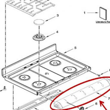 Whirlpool Part# W10664101 Manifold Panel (OEM)