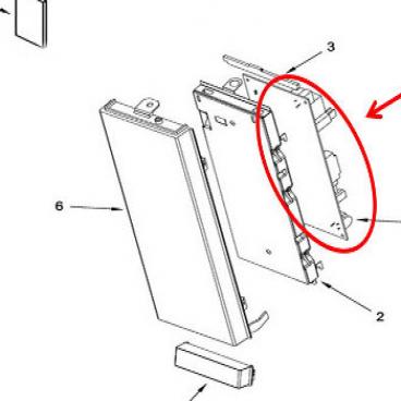 Whirlpool Part# W10859063 Electronic Control (OEM)