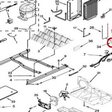 Whirlpool Part# W10895163 Probe Heat (OEM)