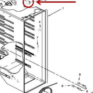 Whirlpool Part# W10900030 Cover (OEM)