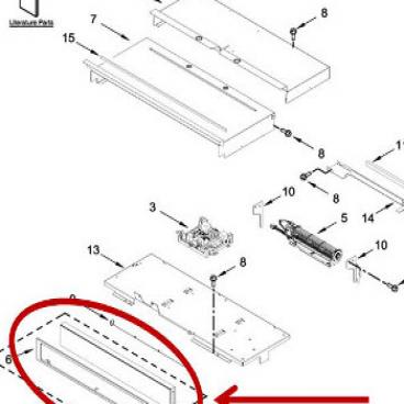 Whirlpool Part# W11352049 Console (OEM)