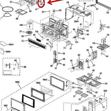 GE Part# WB02X11196 Noise Filter (OEM)