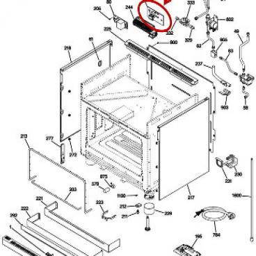 GE Part# WB27K10367 Switch (OEM)