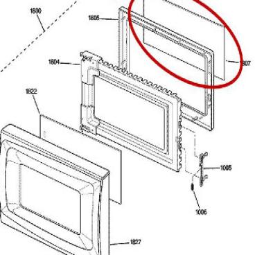 GE Part# WB55X10763 Tape Seal (OEM)