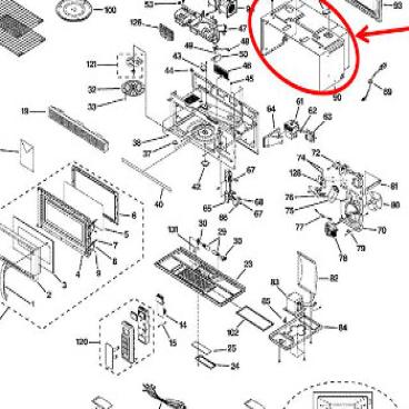 GE Part# WB56X10195 Case (OEM) Outer