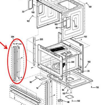 GE Part# WB64X10021 Kit Assembly (OEM)