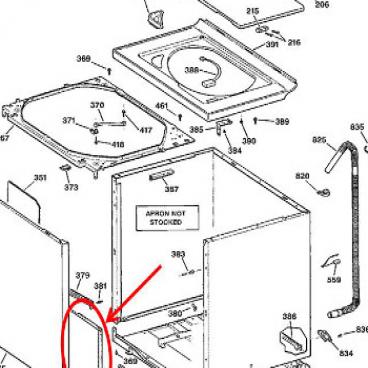 GE Part# WH46X10105 Insulation Pack (OEM)