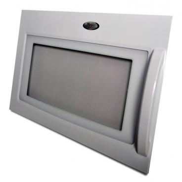 Whirlpool MH1170XSQ4 Complete Microwave Door (white) - Genuine OEM