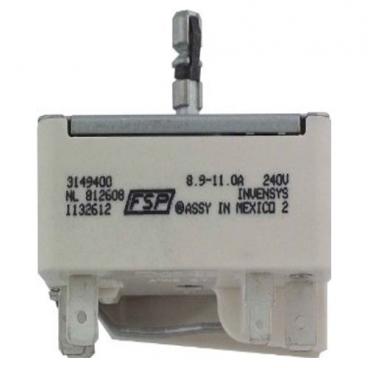 Whirlpool RF332BXPW0 Surface Burner Infinite Switch - Genuine OEM