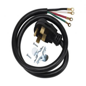 Whirlpool WGP32801 Power Cord (4 Wire, 4 Ft, 40 Amp) - Genuine OEM