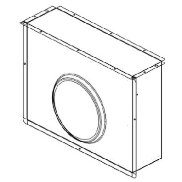 Jenn-Air JGD3430GB00 Downdraft Vent Blower Plenum - Genuine OEM