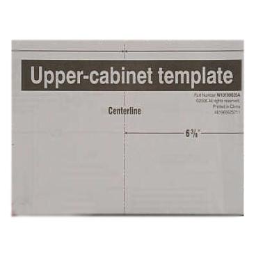 Jenn-Air YJMV9196CB4 Upper Cabinet Template Instruction Sheet - Genuine OEM