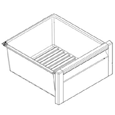 Kenmore 106.41163310 Snack Drawer - Genuine OEM